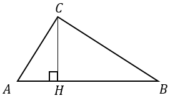 На гипотенузу АВ прямоугольного треугольника АВС опущена высота СН, АН = 7, ВН = 28. Найдите высоту СН.