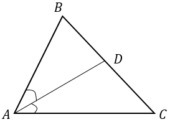 В треугольнике АВС ∠ВАС = 48°, AD - биссектриса. Найдите угол ВАD. Ответ дайте в градусах.