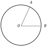 На окружности с центром О отмечены точки А и В так, что ∠АОВ=45°. Длина меньшей дуги АВ равна 91. Найдите длину большей дуги АВ.