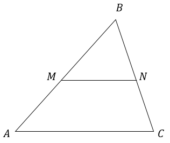 Прямая, параллельная стороне АС треугольника АВС, пересекает стороны АВ и ВС в точках М и N соответственно, АВ=25, АС=30, MN=12. Найдите АМ.